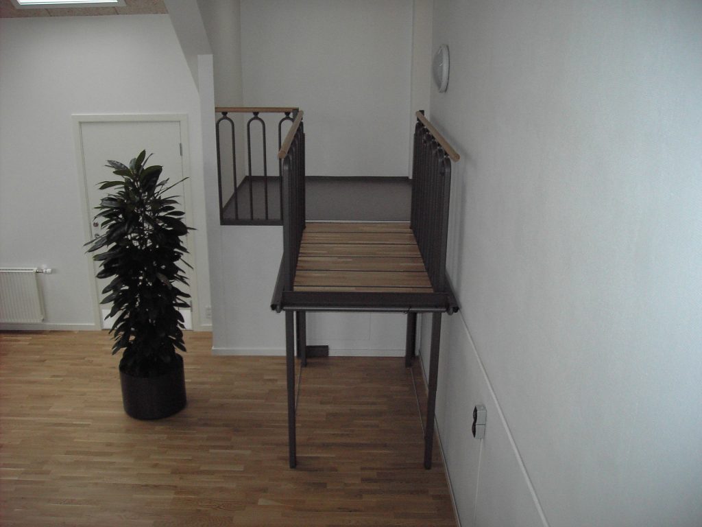 Flexstep Treppe hochgefahren